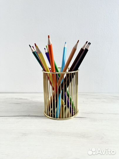 Органайзер стакан для косметики кистей для макияжа