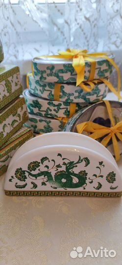 Салфетница змея чайница керамика новые
