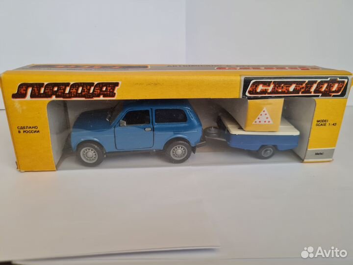 Ваз 2121 Нива с прицепом Скиф