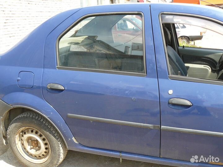 Дверь задняя правая для Renault Logan 1