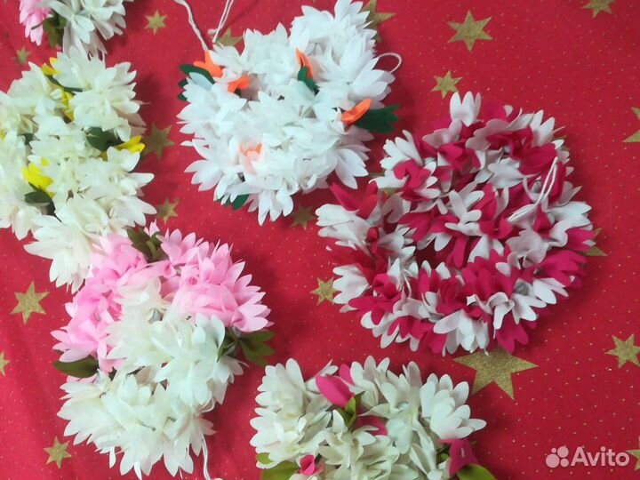 Индийские украшения для волос на пучок