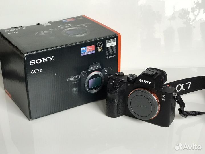 Sony a7 iii body