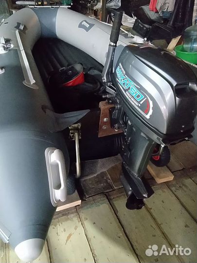 Лодка гладиатор 380 нднд матор микацу 20лс 2 т