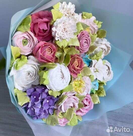 Онлайн курс,по зефирным, фуд-флористика, пряники