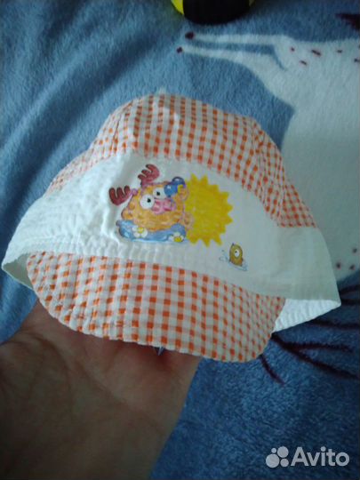 Кепка панама на малыша около года