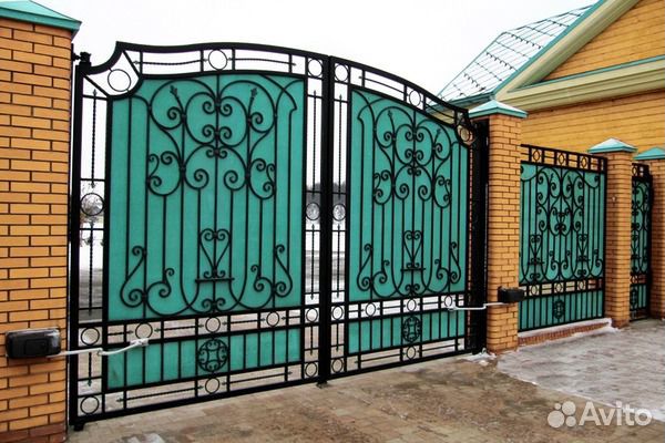 Кованые ворота