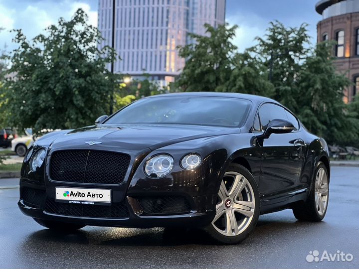 Bentley Continental GT 4.0 AT, 2012, 86 000 км