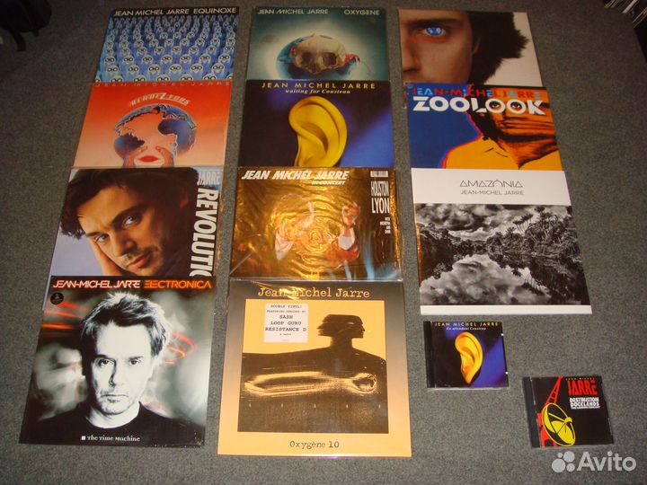 Коллекция винила Jean Michel Jarre 11LP