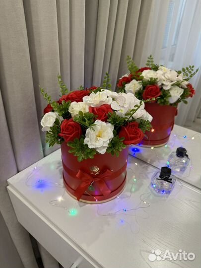 Неувядающий букет из мыльных цветов