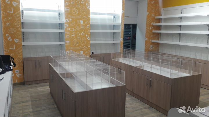 Стеллажи для магазинов (кондитерские изделия)