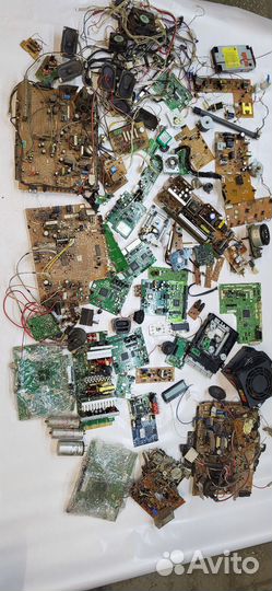 Радиодетали и платы. Все одним лотом