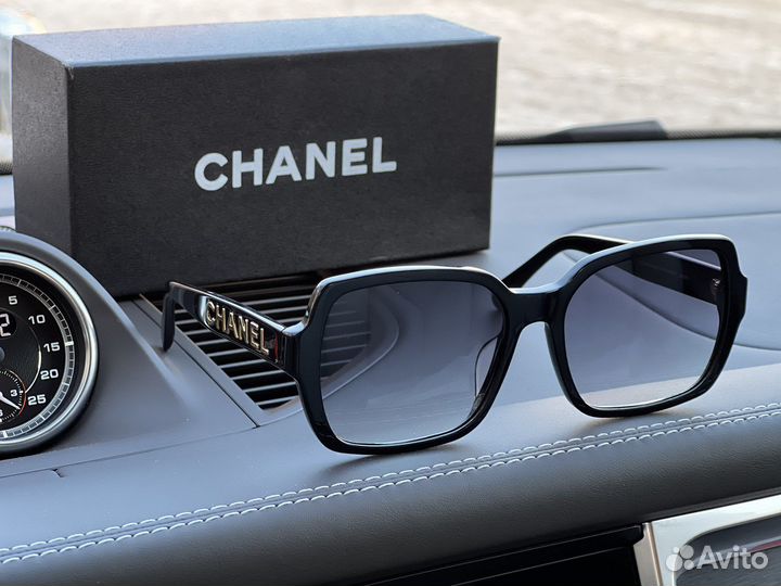 Очки Chanel премиум женские солнцезащитные