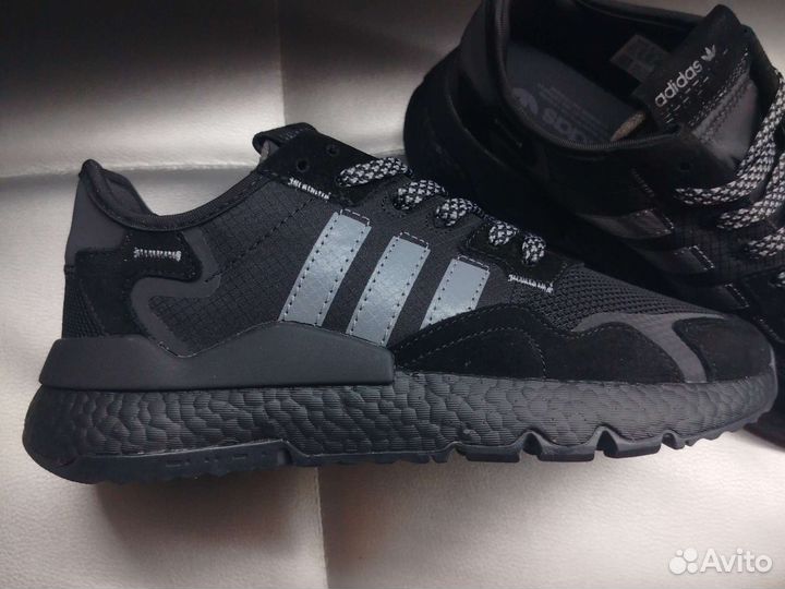 Adidas nite jogger black