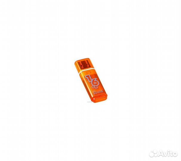 Флеш-накопитель Smartbuy Glossy series 16GB Orange