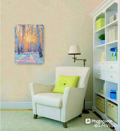 Интерьерная картина ручная работа