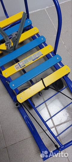 Детские санки на колесах