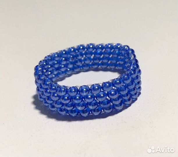 Кольцо из бисера