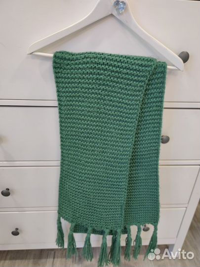 Вязаный шарф большой