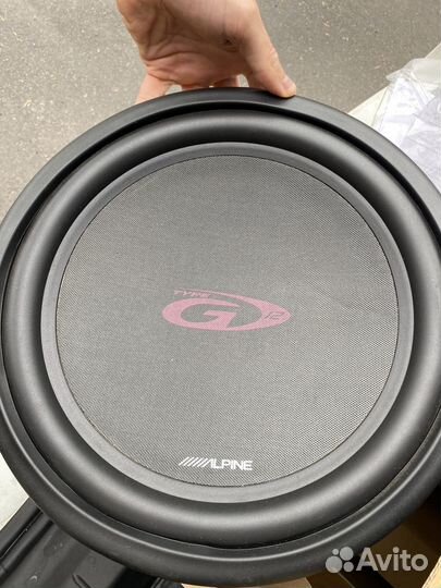 Сабвуфер alpine r 12