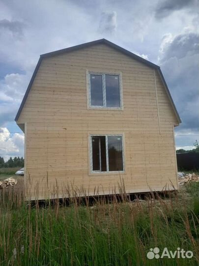 Каркасный дом 8x6 утеплённый / лот zpcxd 05869