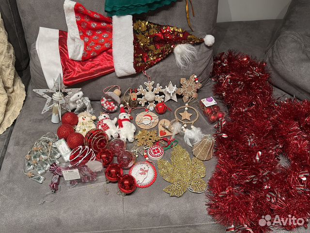 Набор новогодних украшений на ёлку