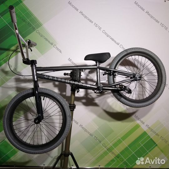 Велосипед BMX Tech Team TT Grasshopper gray, новый