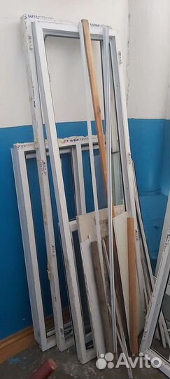 Окна и двери бу пластик
