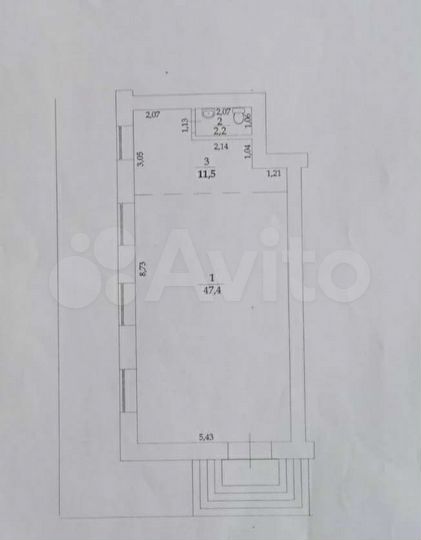 Торговая площадь, 62 м²