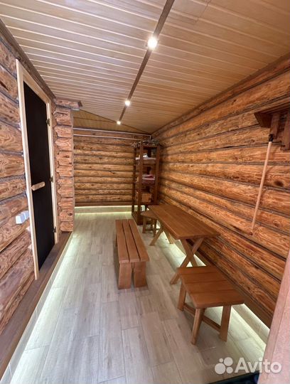 Баня на дровах в сукко