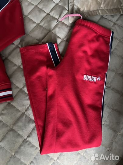 Спортивный костюм bosco женский красный