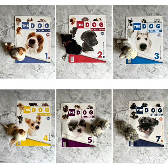 Игрушки и журналы The Dog collection одним лотом