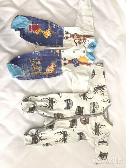 Детские вещи пакетом от 0 до полу года