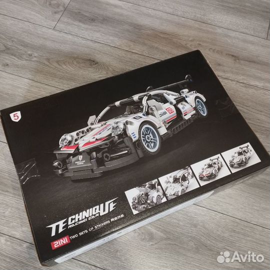 Конструктор Porsche 911 аналог Lego Technic