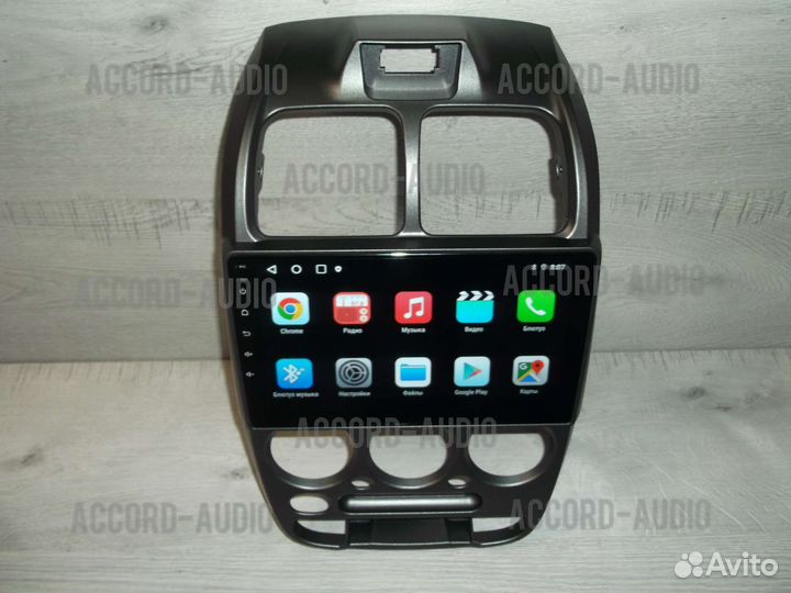 Магнитола Hyundai Accent Android Bluetooth WiFi