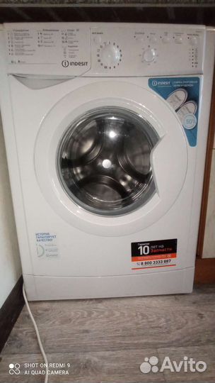 Стиральная машина бу indesit 4кг