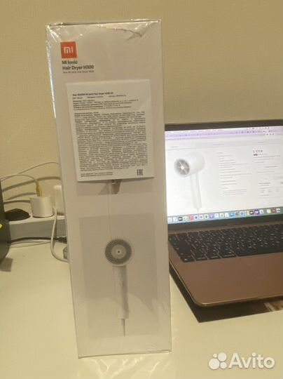 Фен Xiaomi Mi Ionic Hair Dryer H300 EU 1600Вт