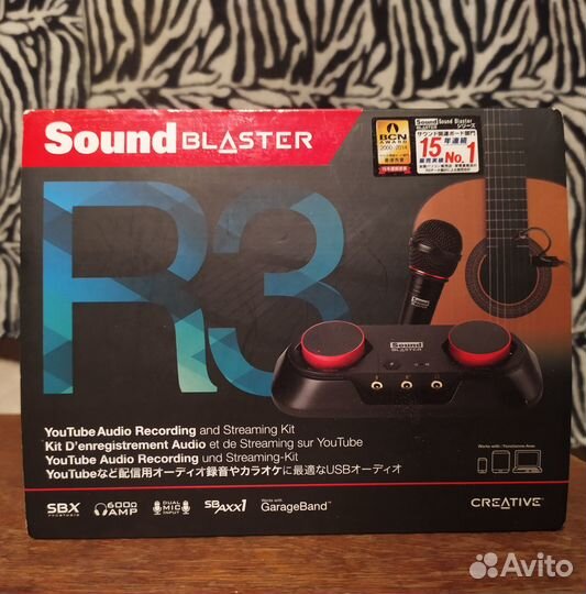 Комплект для звукозаписи sound blaster R3