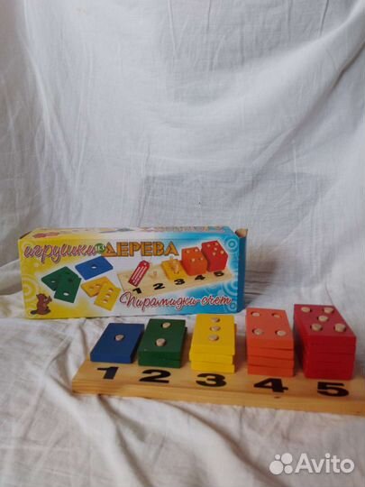 Развивающие деревянные игрушки
