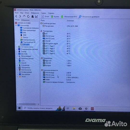 Digma EVE 10 Pentium 4x2560/Intel500.1Gb/3Gb/SSD32