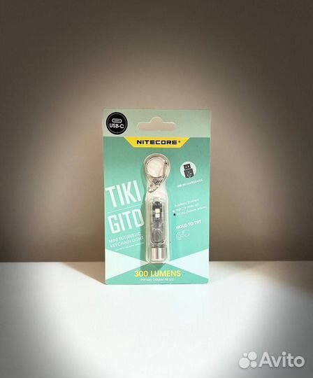 Nitecore tiki gitd UV - компактный наключный фонар