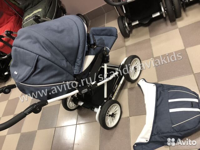 Коляска Emmaljunga City Cross Tweed Grey 2018г