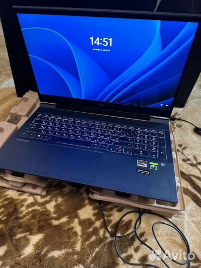HP victus 16, RTX3050Ti, 16gb, 512gb SSD