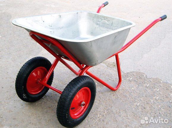 Тачка строительная садовая новая