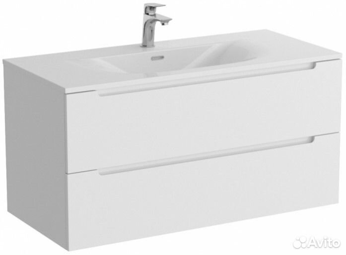 Тумба с раковиной BelBagno Etna 100-BB-8099-100 Bianco Lucido