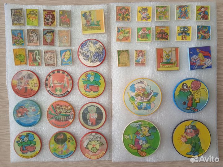 Значки. Детские. Набор. 75 шт