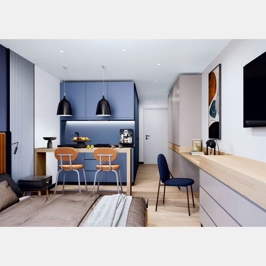 Апартаменты-студия, 25,8 м², 7/14 эт.