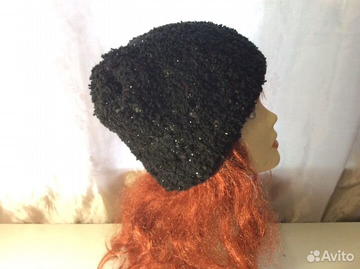 Роскошная папаха с люрексом, р 56-57, арт 251