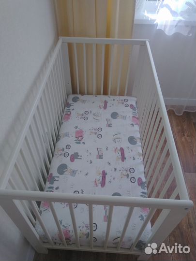 Детская кроватка IKEA гулливер 60120