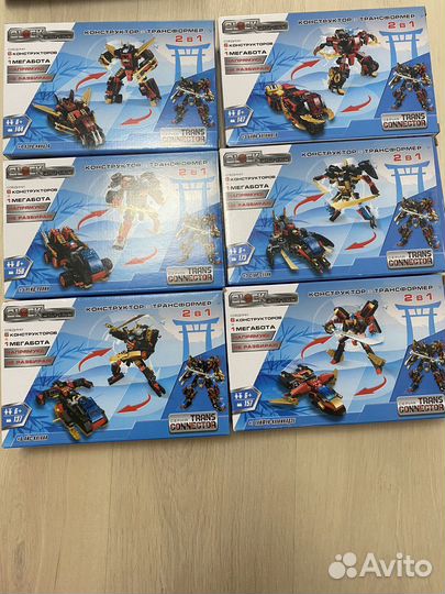 Конструктор трансформер 6 в 1 blockformers