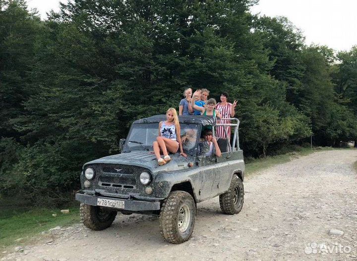 Невероятный Джип тур по каньонам в сочи